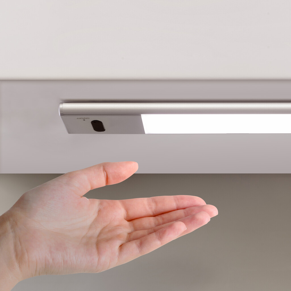 Luminaire LED Kaus rechargeable par usb avec switch, L 400 mm, Anodisé mat, Plastique et Aluminium-11