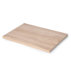 Tablero para mesa, 1150x750mm, espesor 30mm, Madera, Efecto roble foto del producto