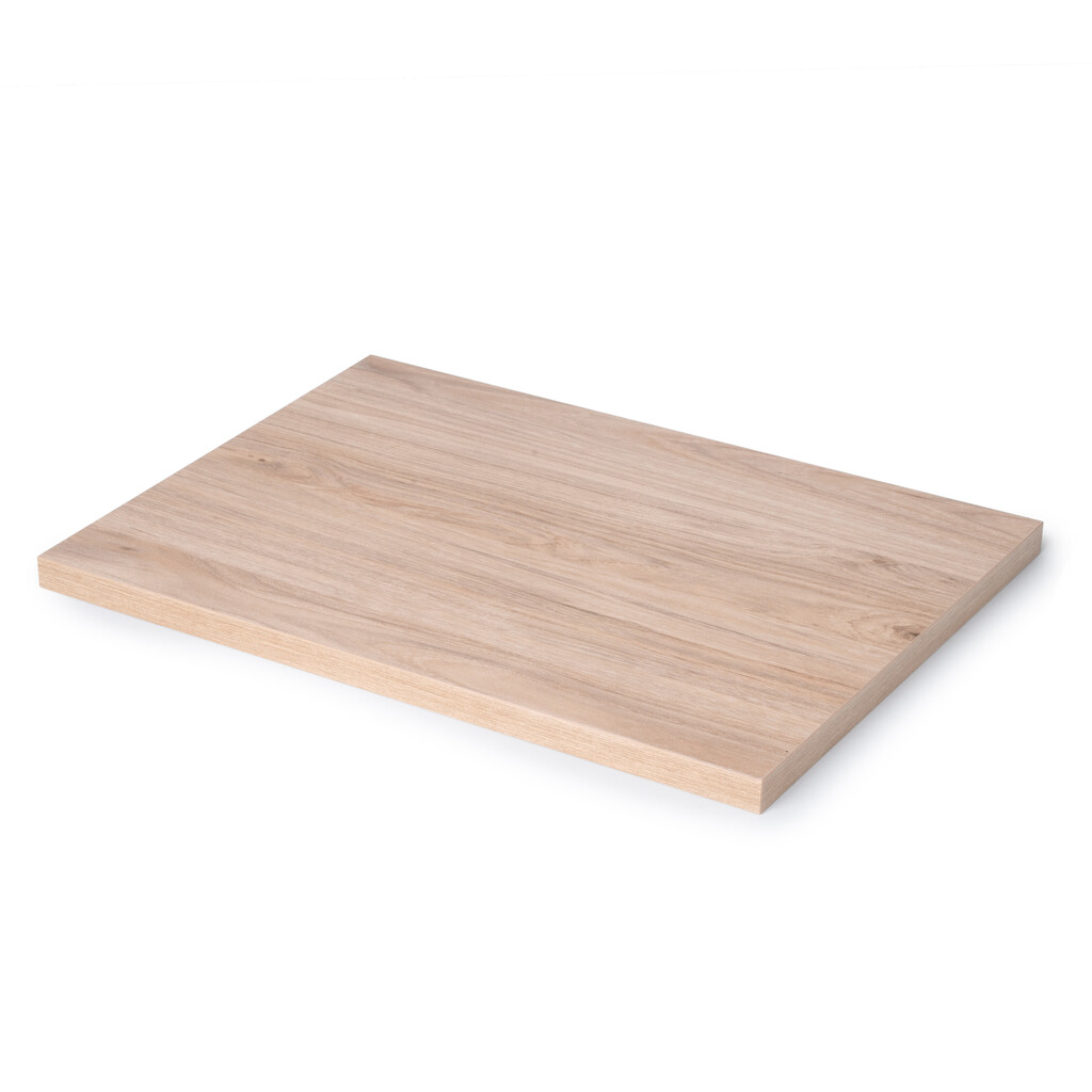Tablero para mesa, 1150x750mm, espesor 30mm, Madera, Efecto roble-Primary