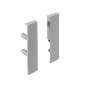 Pair of Vantage Plus Internal frontal drawer hooks, height 178mm, 178, Plastic, Grey product photo