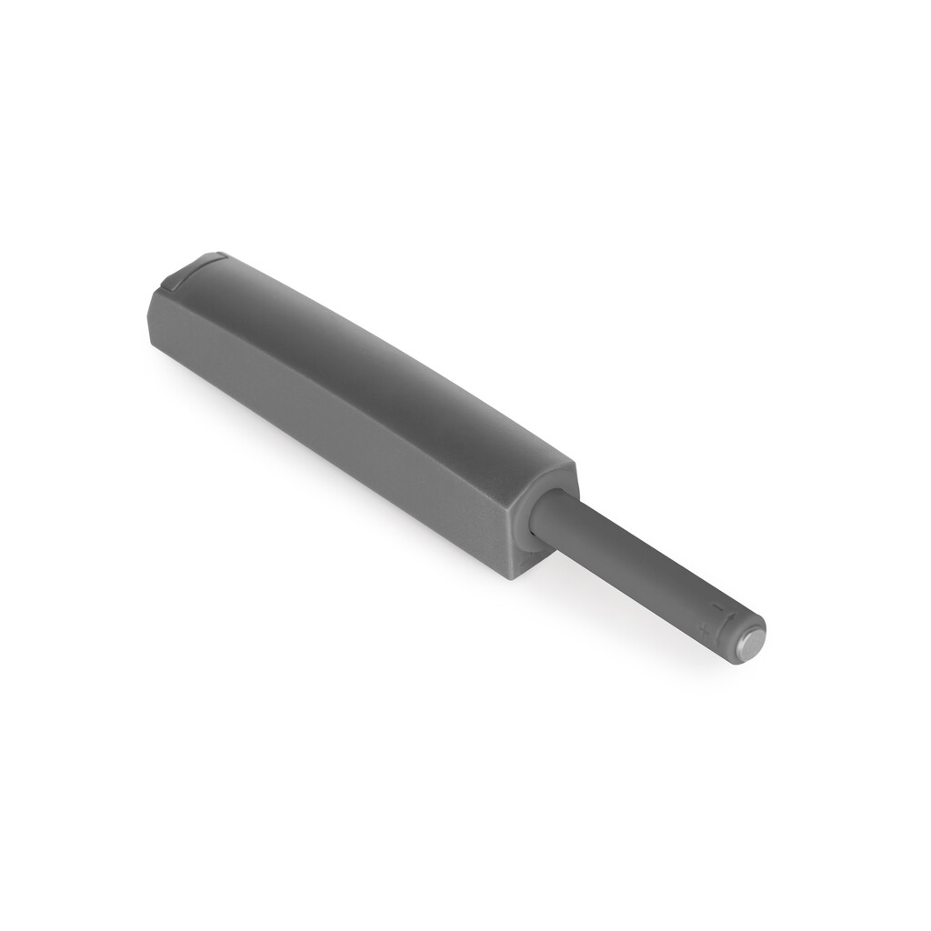 Druckverschluss Push Lite zum Schrauben, verstellbar, Länge 80mm, Magnetisch 2,5kg, Kunststoff, Anthrazitgrau-12