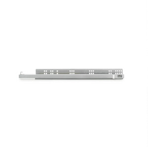 drawer runners Silver, partial-extension, with soft closing, depth 640mm, Right Hand, Steel, Zinc plated product photo