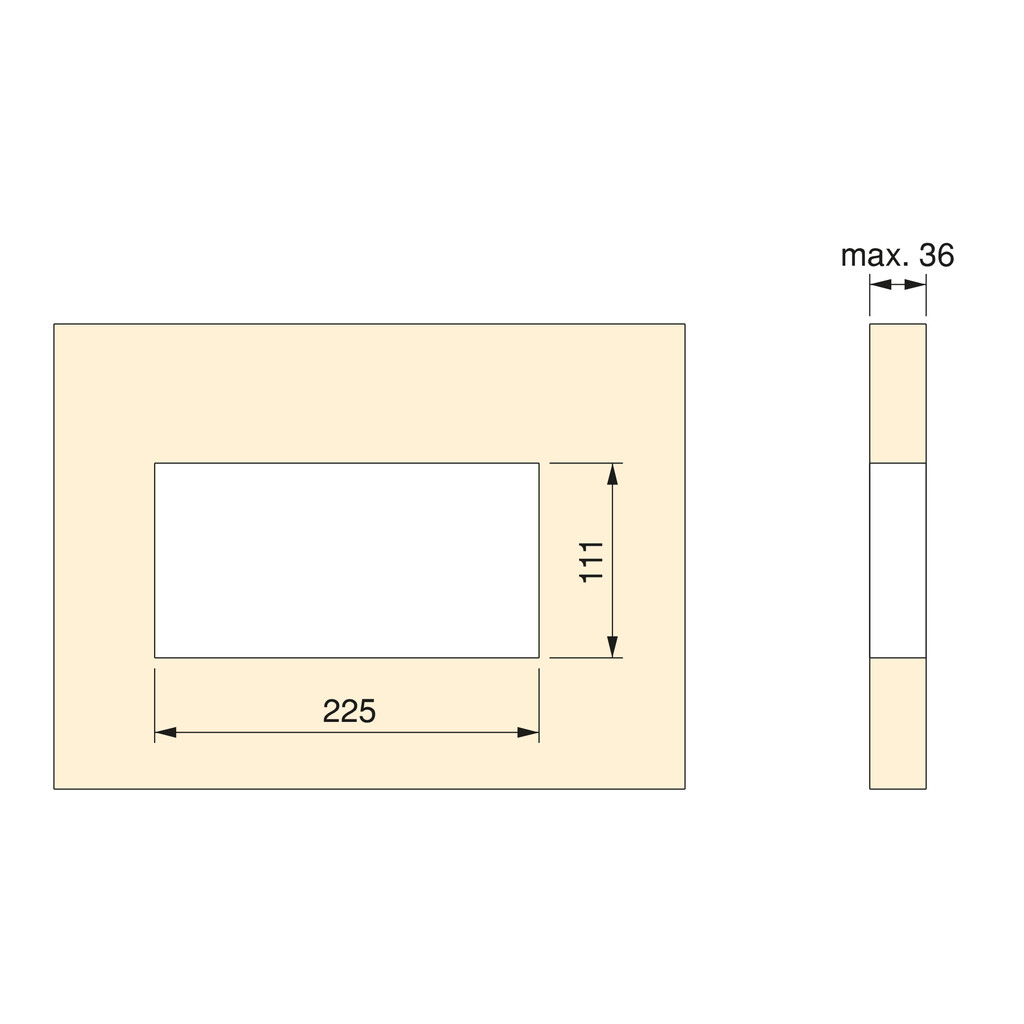 Multistecker Atom 26, 225x111mm, 2 Schuko-Stecker, 1 USB Typ A, 1 USB Typ C, 1 RJ45, 1 HDMI, Zamak-Stahl-Kunststoff, Metallic Grau-3
