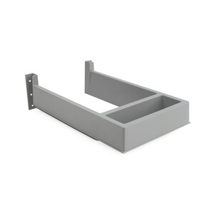Under-sink inserts for rectangular bathroom drawer, Plastic, Grey product photo