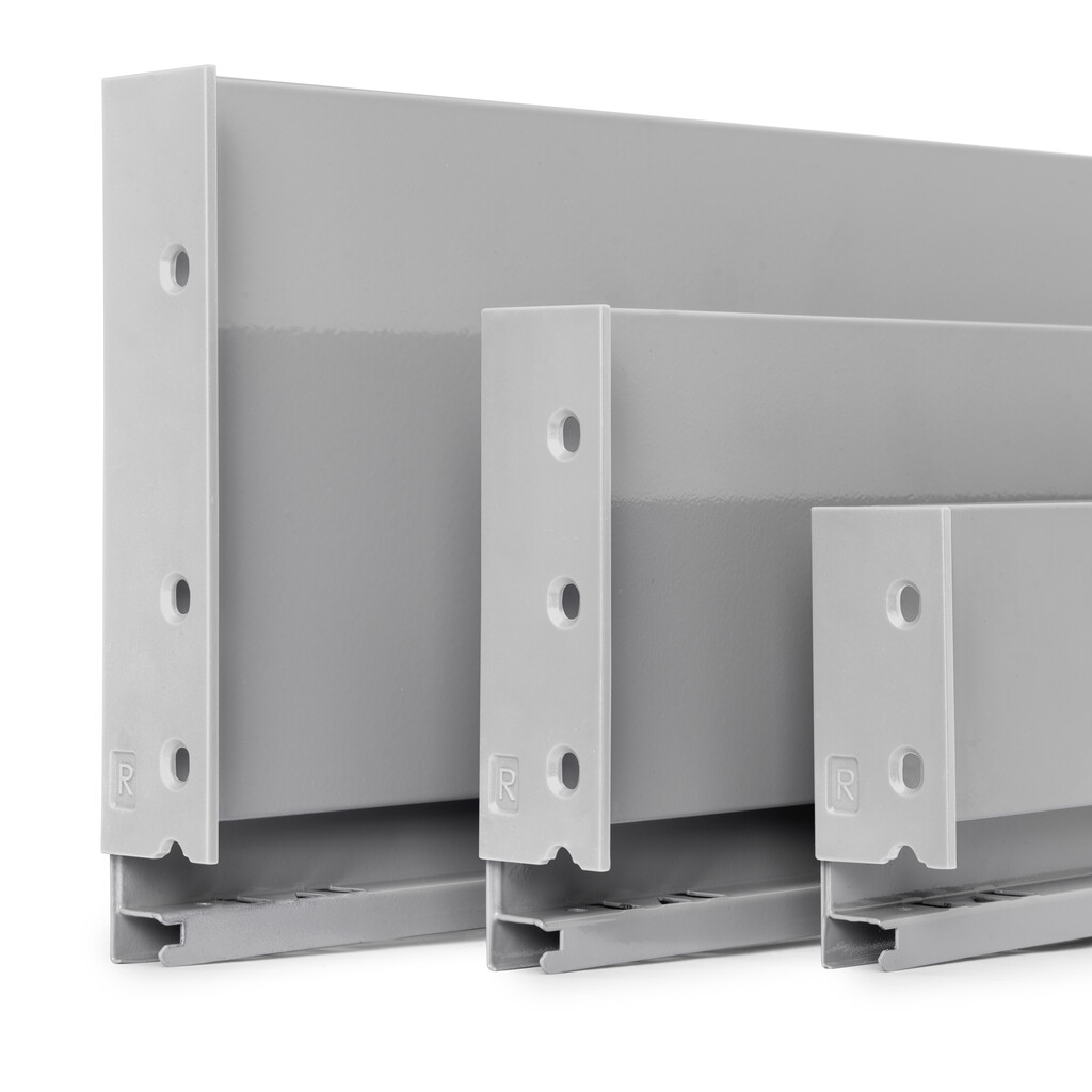 Aussenschublade Vertex 40Kg Höhe 93mm, Tiefe 400mm, Stahl, Lackiert Grau-4