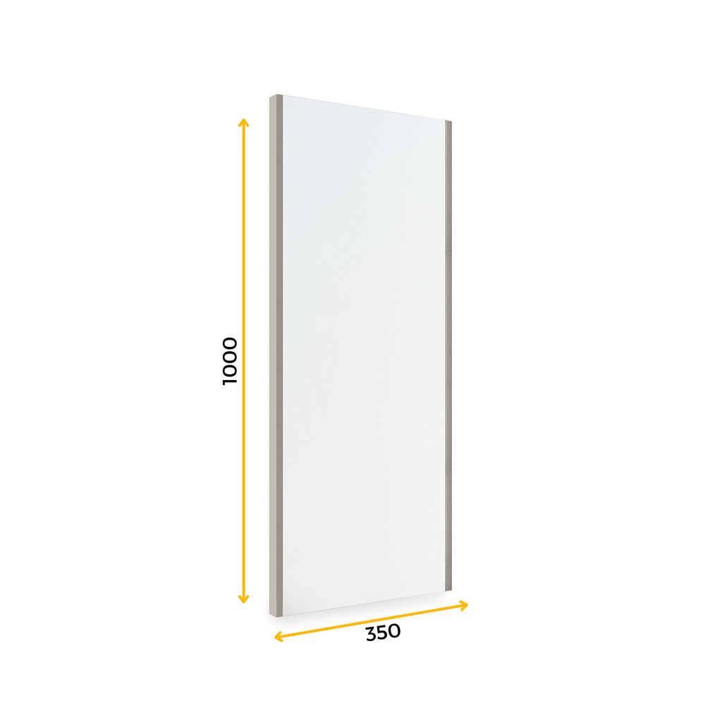 Ausziehbarer Innenspiegel für Schränke, Bemalte Steinfarbe, Stahl und Kunststoff und Glas-2