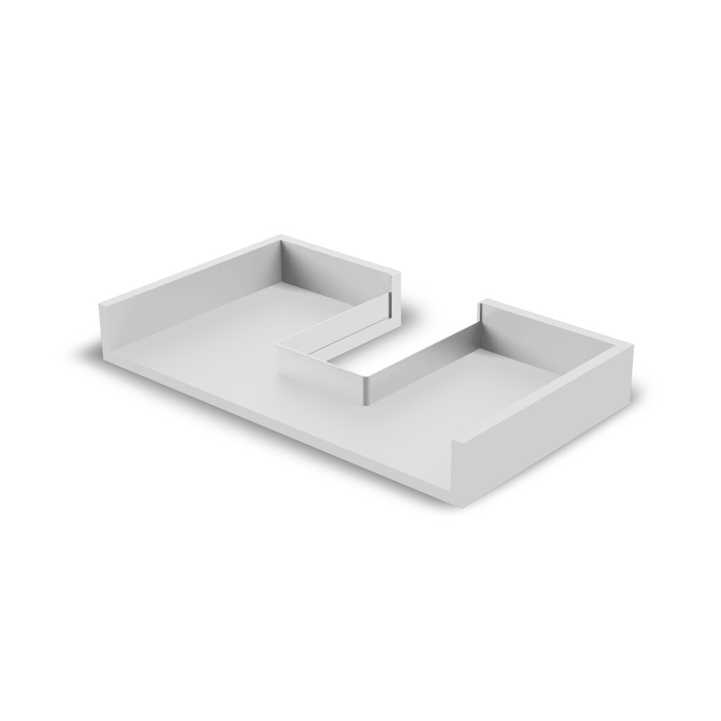 Under-sink inserts for drawer, Plastic, White-3