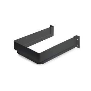 Salva sifone H56 rettangolare sottile per cassetto, Plastica, Plastica Grigio antracite foto del prodotto