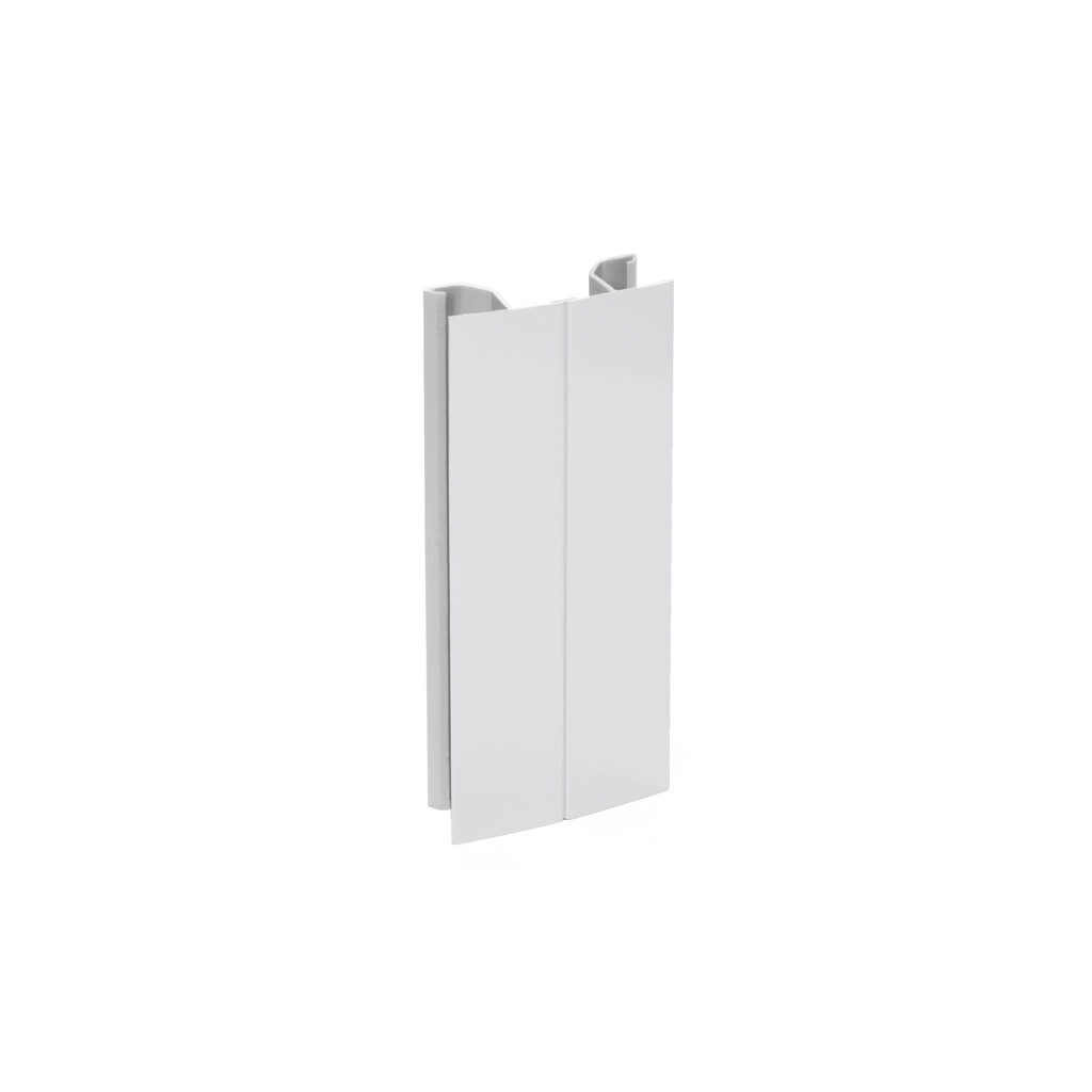 Flexibler Winkel Plasline für Küchensockelleiste e, Höhe 150mm, Kunststoff, weiss-Primary
