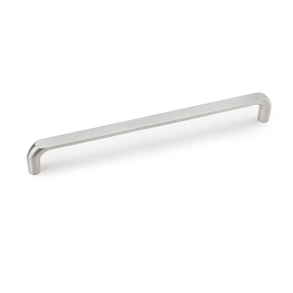 Furniture handle Zagreb, L236mm, 224mm interaxis, Zamak, Satin finished nickel-6