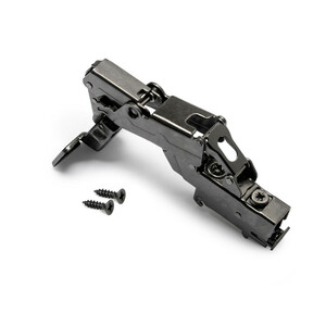 X91N Inset hinge, 165 degree, Screw-on, Steel, Titanium product photo