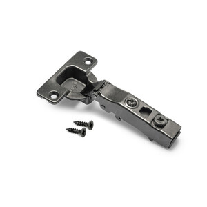 X91N Full Overlay hinge, Screw-on, Steel, Titanium product photo