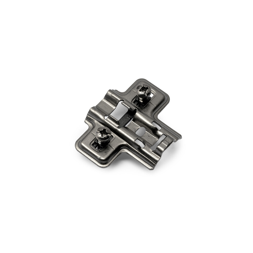 Embase pour charniere X91/X92 Montage mixte, Diametre 5x7.8mm, Hauteur 2, Acier, Titane-Primary