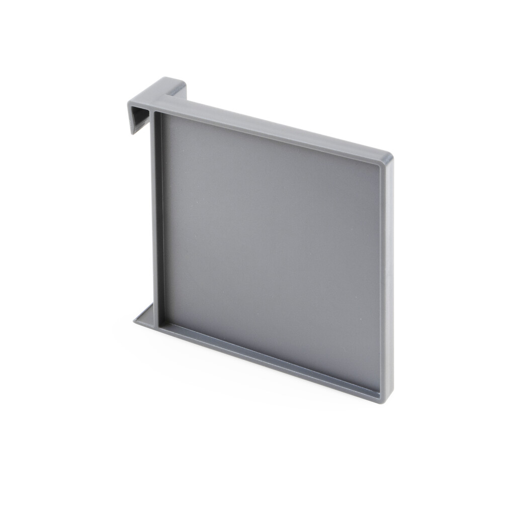 Kit of Accessory divider for inside of Vertex-Concept drawers, 900mm wide, Aluminium and Plastic, Silver painted-4