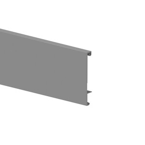 Profil de fa&ccedil;ade &agrave; l'anglaise Vertex, longueur 1,10m, Aluminium en aluminium, Aluminium photo du produit