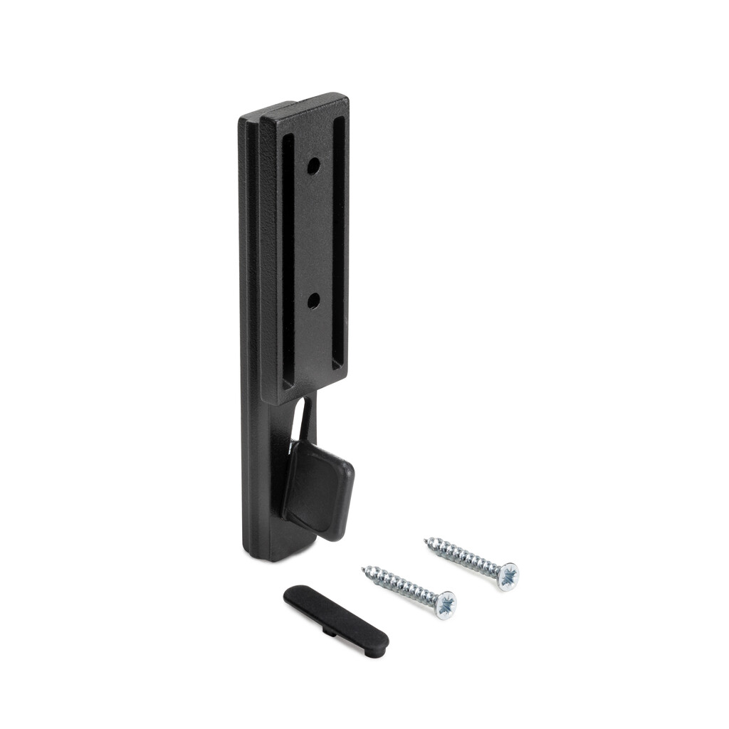 Joint between Zero profiles, Textured black painted, Zamak-5