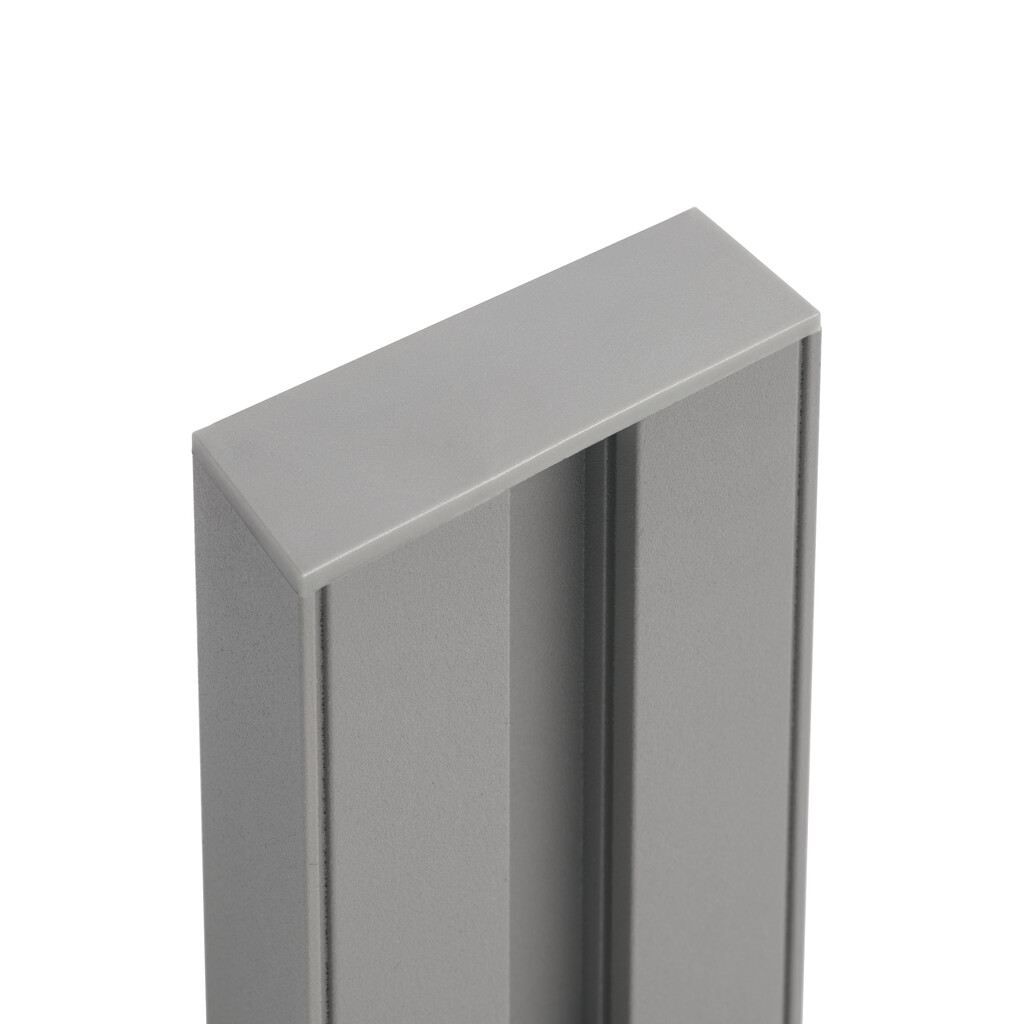 Caches esthétiques pour profile Zero, Plastique gris pierre, Plastique-4