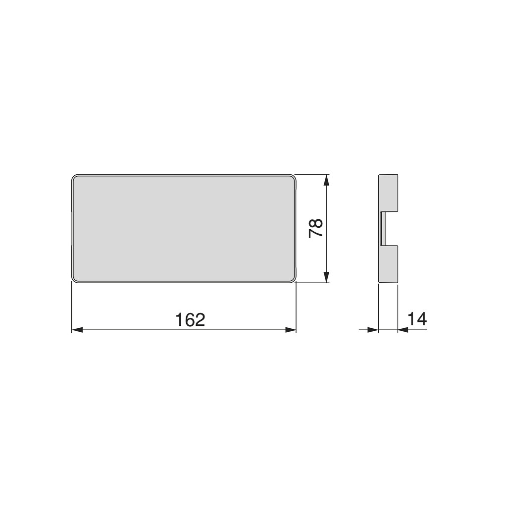 Kit Trimmdeckel und Zubehör Slimwinch, Kunststoff, Schwarz-1