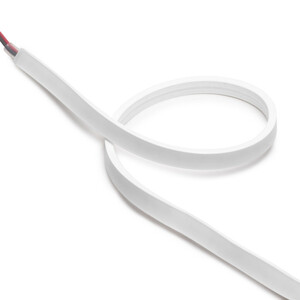 Ruban LED 12x5 Neonlynx H, 7,6W/m IP65 (24V DC), longueur 5.000mm, Lumi&egrave;re blanche naturelle 4.000K, Plastique photo du produit