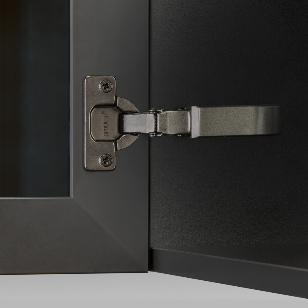 Trimmdeckel für Montageplatte, Kunststoff, Titanium lackiert-3