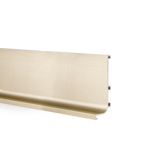 Aufbauprofil Gola f&uuml;r K&uuml;chenm&ouml;bel, L&auml;nge 3,9m, Aluminium, Gold eloxiert Produktfoto