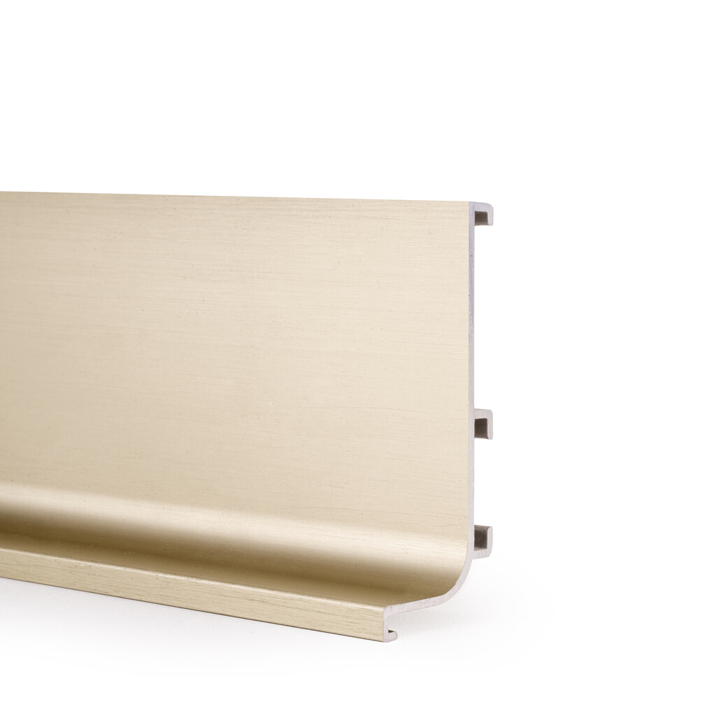 Aufbauprofil Gola für Küchenmöbel, Länge 3,9m, Aluminium, Gold eloxiert-6