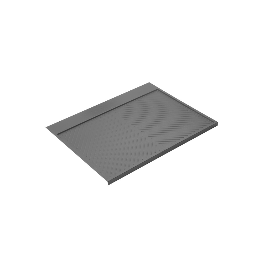 Schutz für Böden von Küchenmöbeln Modell Sink, M80, 767x580mm, Brettstärke 16mm, schneidbar, Kunststoff, Anthrazitgrau-Primary