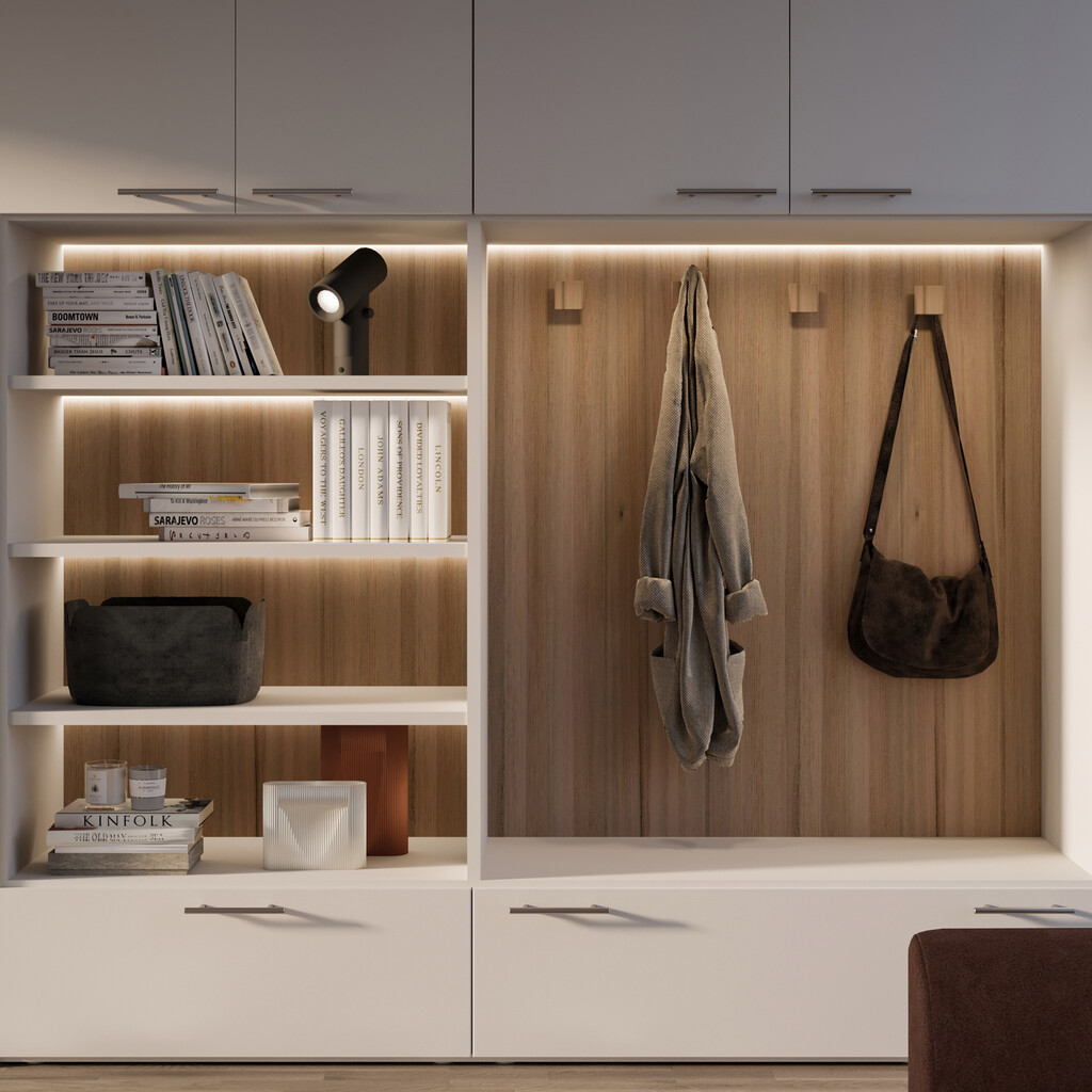 LED-Leiste Lynx Basic 4,8W/m IP20 (12V DC), Länge 5m, natürliches weißes Licht 4.000K, Kunststoff-3