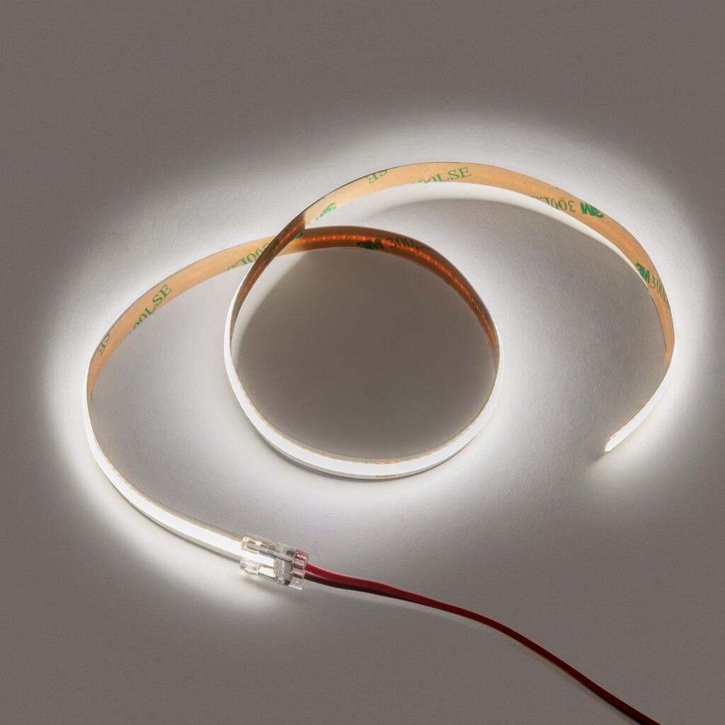 Tira LED Lynx Premium COB 4,8 W/m IP20 (12V DC), longitud 50m, Luz blanca fría 6.000K, Plástico-15