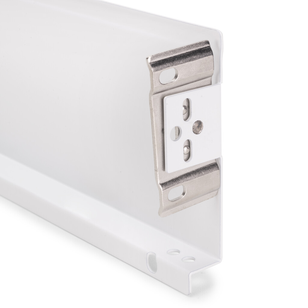 Jeu de côtés pour tiroirs Simplex Hauteur 88mm, profondeur 390mm, Acier, Peint en blanc-6