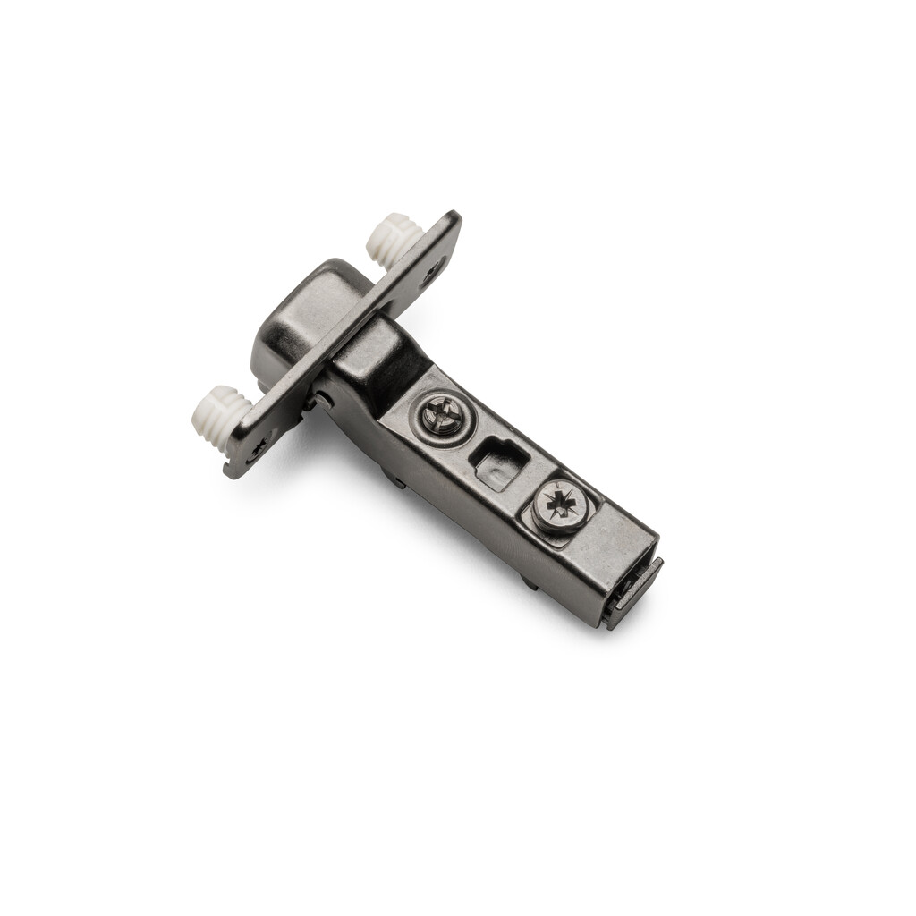 Topfscharnier X91N Mittelanschlag, zum Einpressen, Durchmesser 10x10mm, Stahl, Titan-Ausführung-3