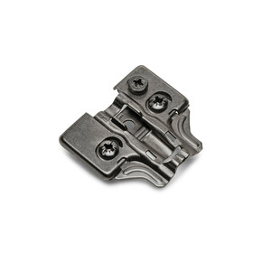 X91/X92 Knock-in Plate with Eccentric Adjustment, Diameter 10x11mm, Height 0, Steel, Nickel plated product photo