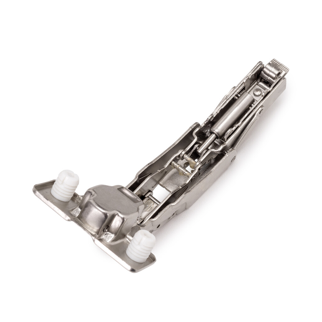 Bisagra recta X91 apertura 155 grados, A presión, Diámetro 10x10mm, Acero, Niquelado-5