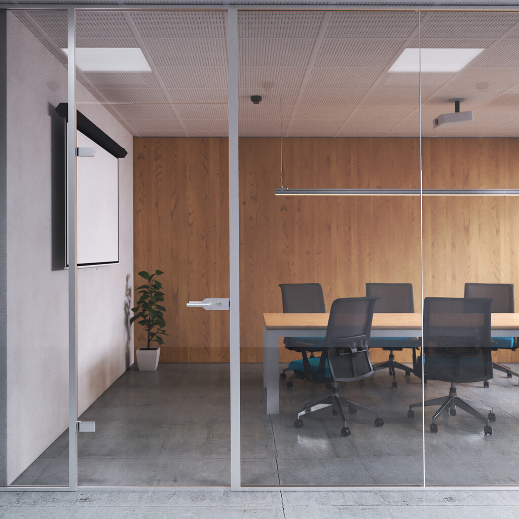 Cerradura para puerta de cristal con marco de madera, bombillo con llaves, puerta vidrio 8-12mm, acero y aluminio, anodizado mate-2