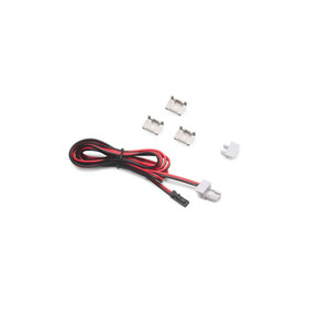 Accessoires pour luminaires LED &agrave; encastr&eacute; Pyxis, longueur 1,5m, Plastique, Gris photo du produit