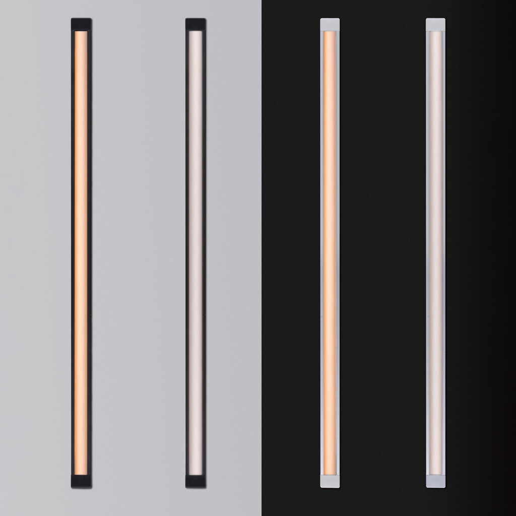 Luminária LED de encastrar Pyxis (24V DC), comprimento 2.9m, Branco quente 2.700K, Alumínio e Plástico, Anodizado mate-10