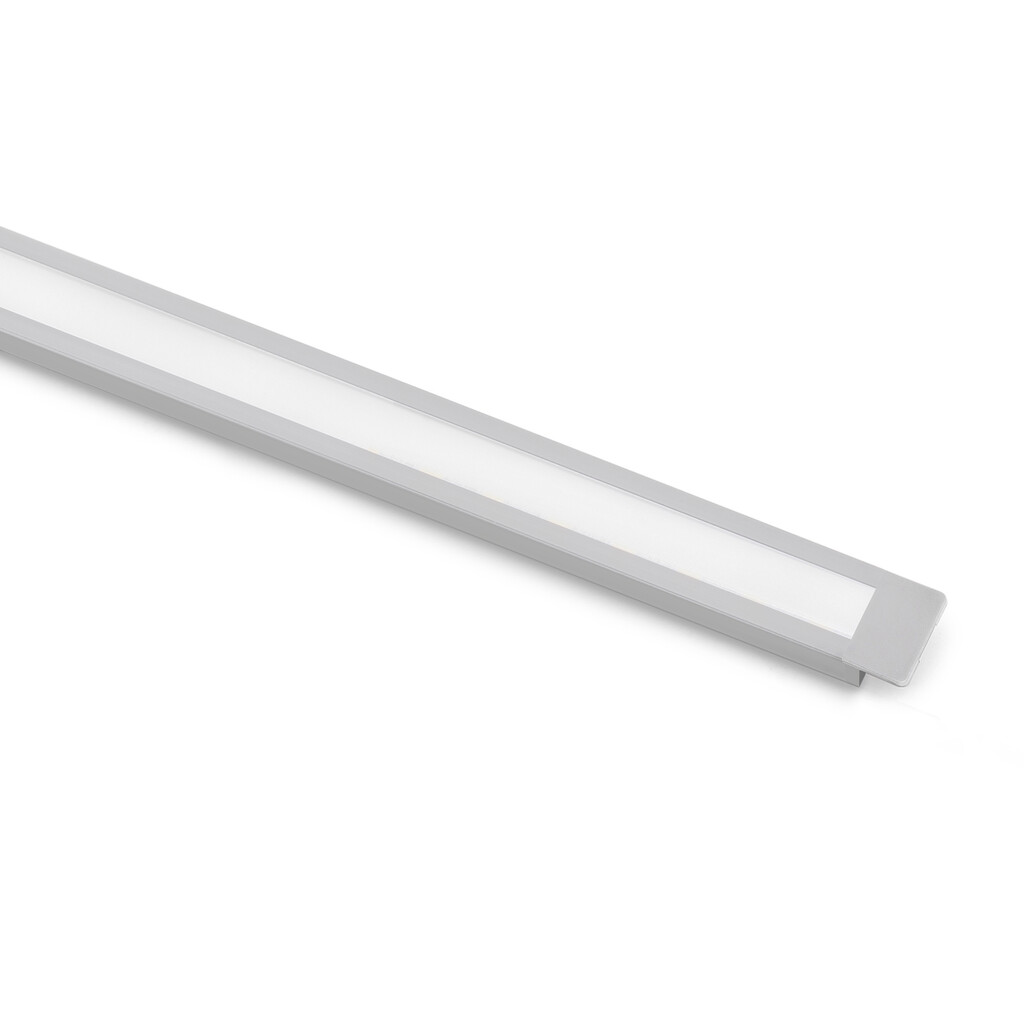 Luminária LED de encastrar Pyxis (24V DC), comprimento 2.3m, Branco quente 2.700K, Alumínio e Plástico, Anodizado mate-16