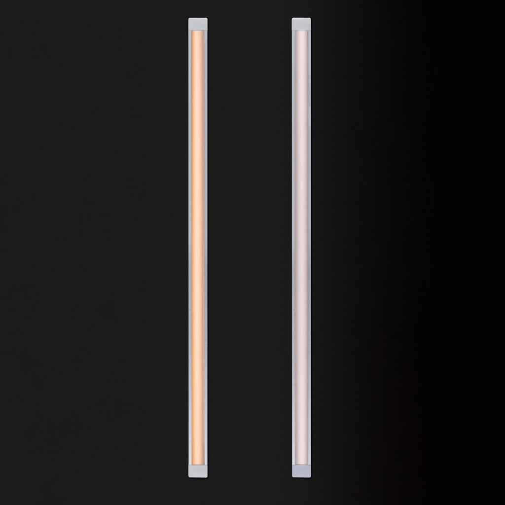 Luminária LED de encastrar Pyxis (24V DC), comprimento 2.3m, Branco quente 2.700K, Alumínio e Plástico, Anodizado mate-9