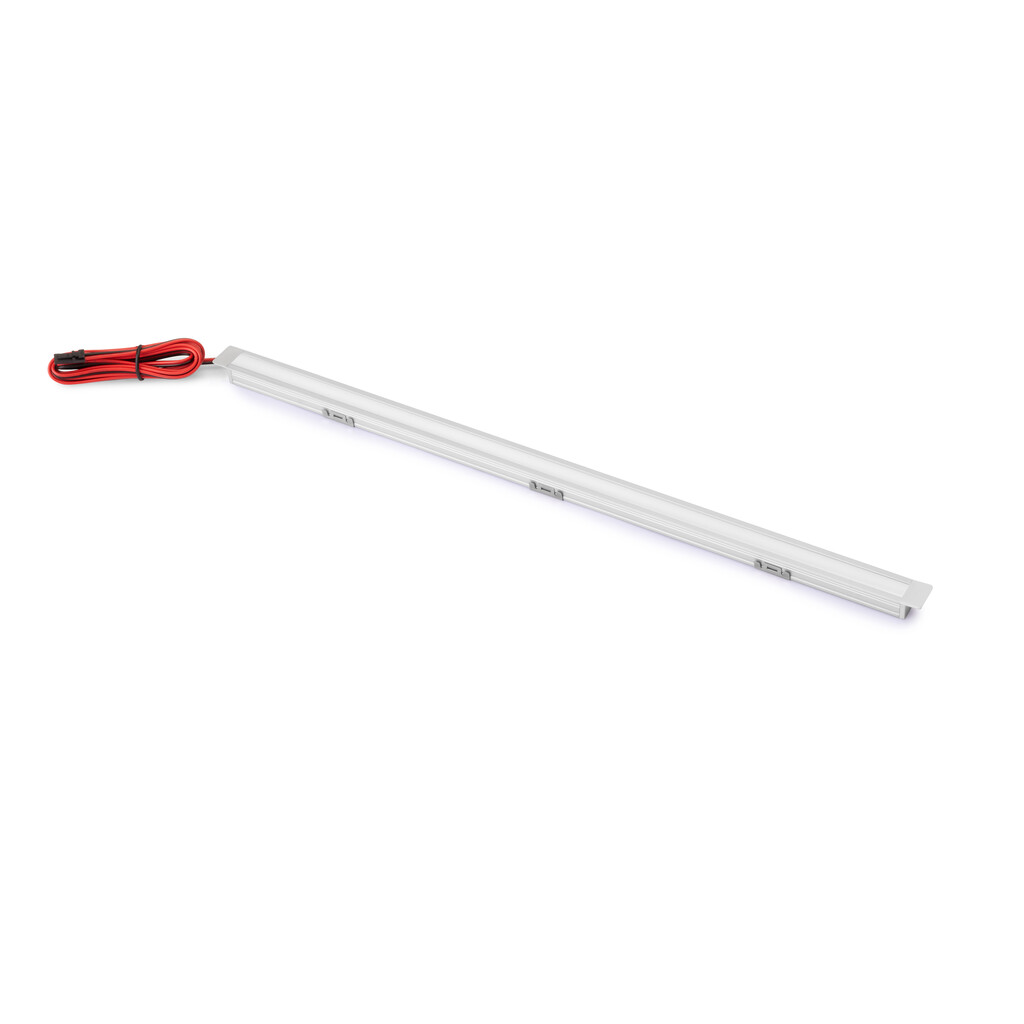 Luminária LED de encastrar Pyxis (24V DC), comprimento 2.3m, Branco quente 2.700K, Alumínio e Plástico, Anodizado mate-18