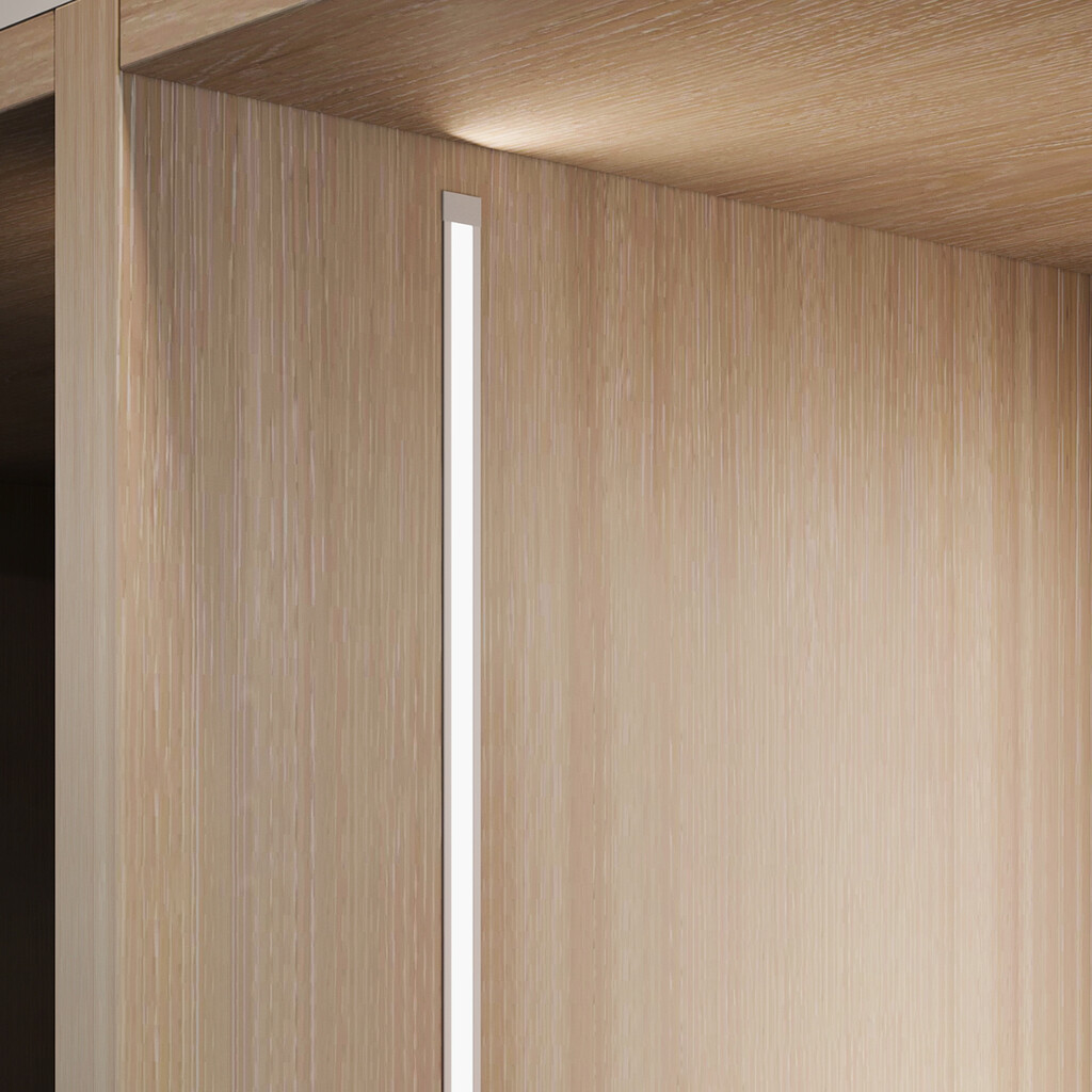 Luminária LED de encastrar Pyxis (24V DC), comprimento 2.9m, Branco natural 4.000K, Alumínio e Plástico, Anodizado mate-11