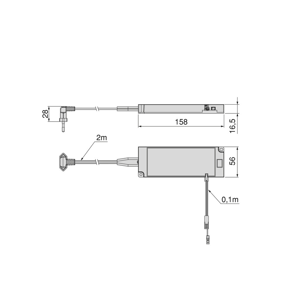 Converter LED SMART (24V DC), Power 30W, MINILED, Plastic-1