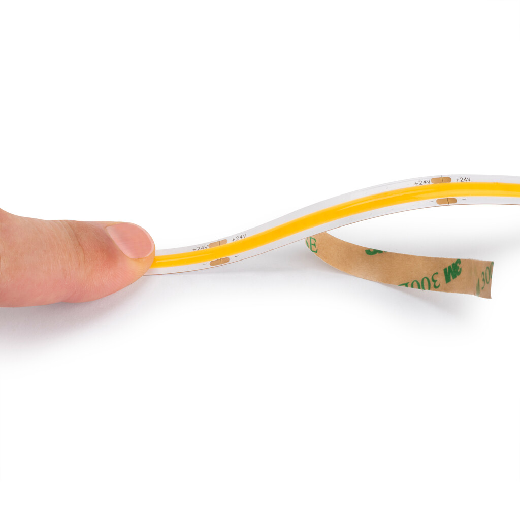 LED Strip Lynx Premium COB 9,6 W/m IP20 (24V DC), length 50m, cold white light 6.000K, Plastic-17