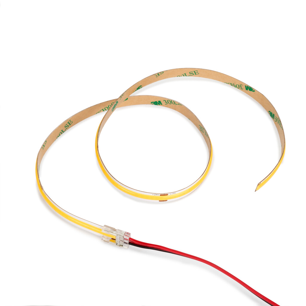 LED Streifen Lynx Premium COB 4,8 W/m IP20 (12V DC), Länge 50m, warmweißes Licht 2.700K, Kunststoff-14