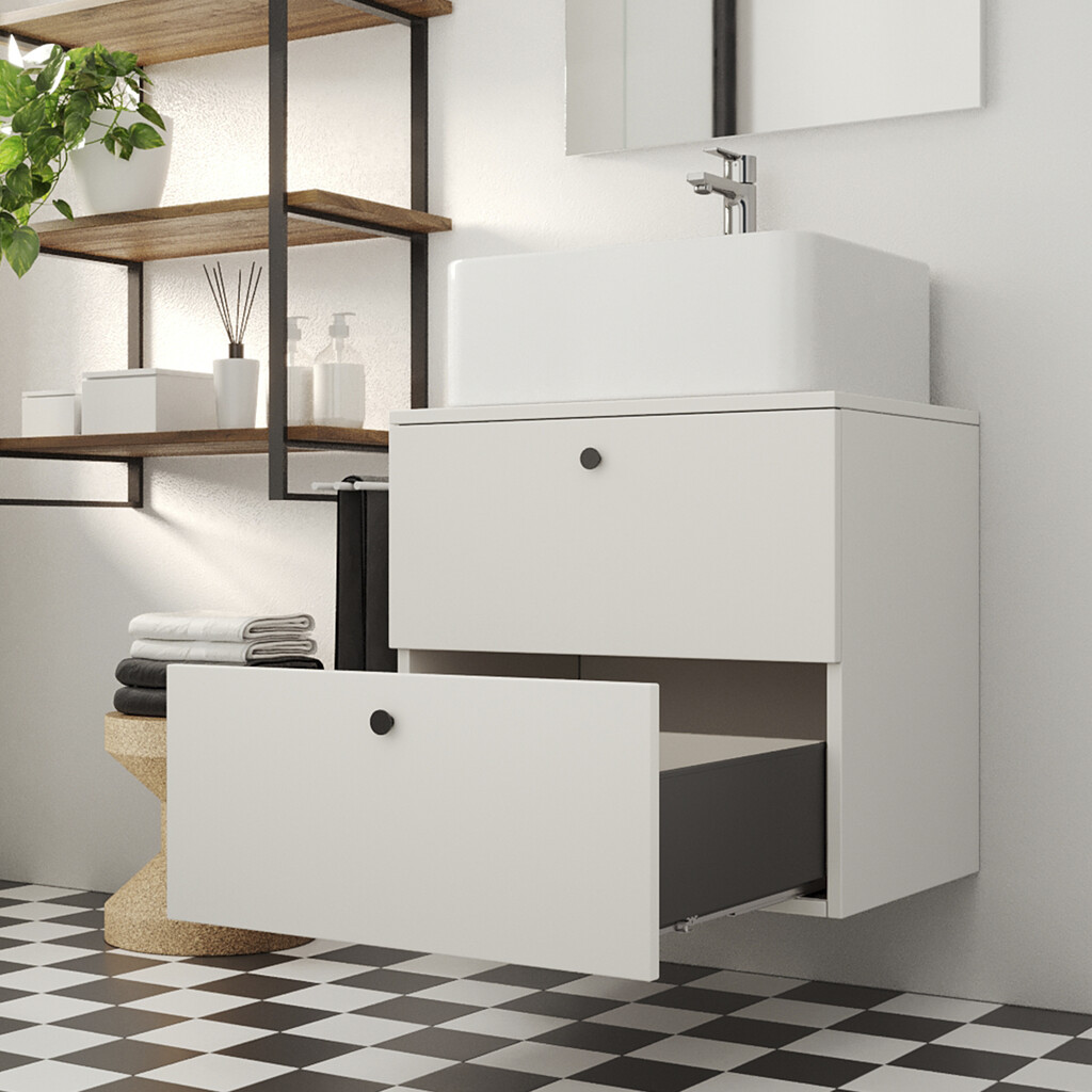 Satz Simplex Schubladenrippenset Höhe 122mm, Tiefe 490mm, Anthrazitgrau, Stahl-3