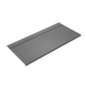 Schutz f&uuml;r B&ouml;den von K&uuml;chenm&ouml;beln Modell Sink, M120, 1163x580mm, Brettst&auml;rke 18mm, schneidbar, Kunststoff, Anthrazitgrau Produktfoto