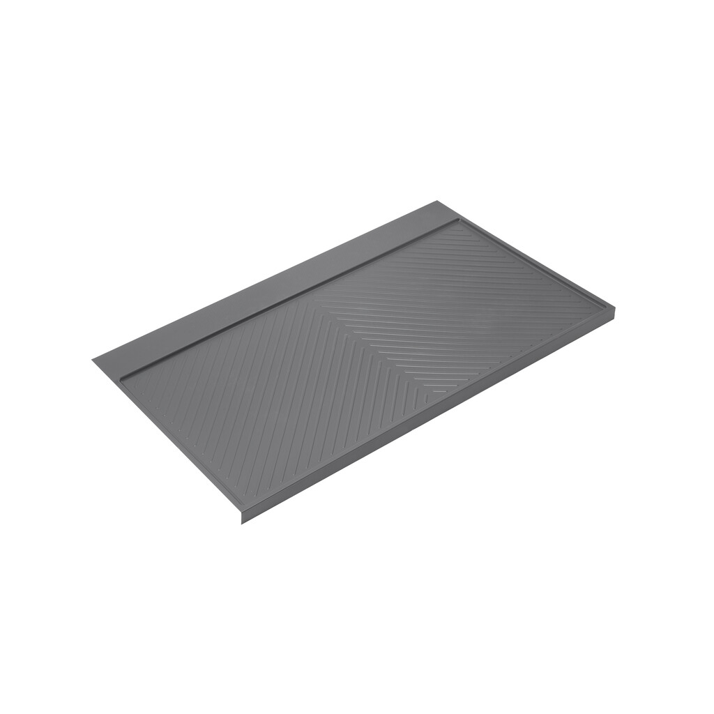 Protecteurs fond pour la cuisine Sink, M100, 963x580mm, épaisseur de la planchet 18mm, découpable, Plastique, Gris antracite-Primary