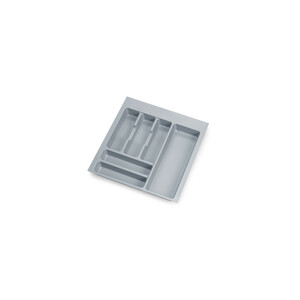 Optima cutlery tray for Universal drawer, module 500mm, Plastic, Grey product photo