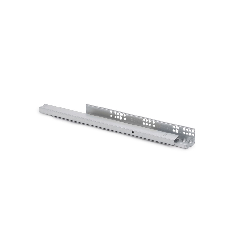 Vertex 40kg drawer runners with soft closing and 3D adjustment RIGHT, depth 500mm, Steel, Zinc plated-Primary