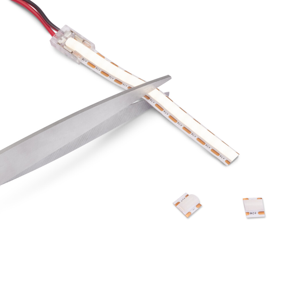 Lynx Premium SOB Freecut LED strip, 9,6 W/m, IP20 (24V DC), length 5.000mm, Natural White light 4.000K, Plastic-9