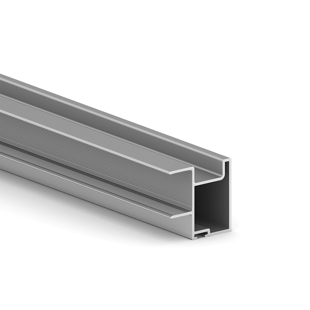 Handle for wardrobe Deep 18, 2,9 m, Matt anodized, Aluminium-Primary